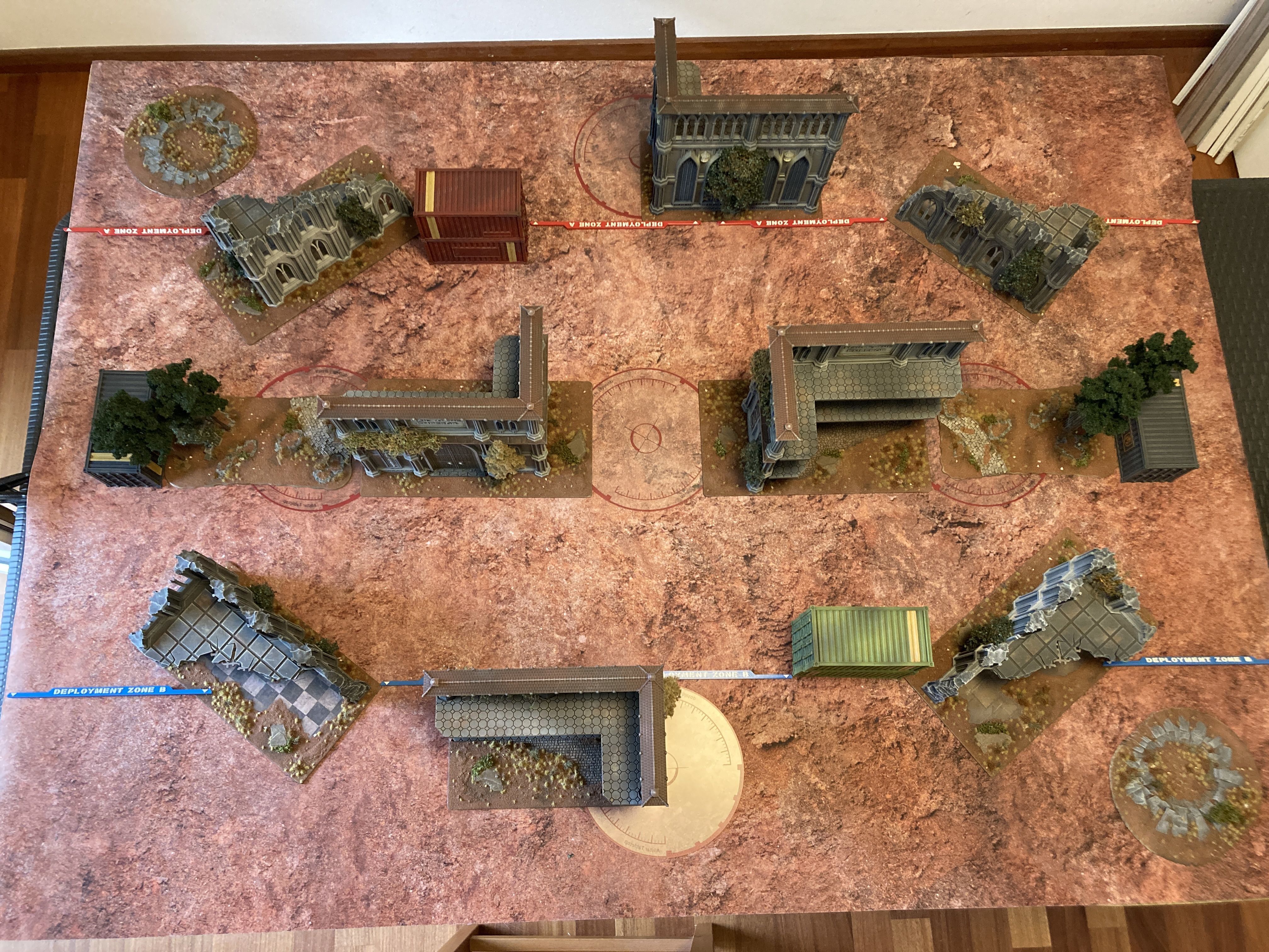 Tabletop Terrain Gothik Ruin Building 3D print model_9