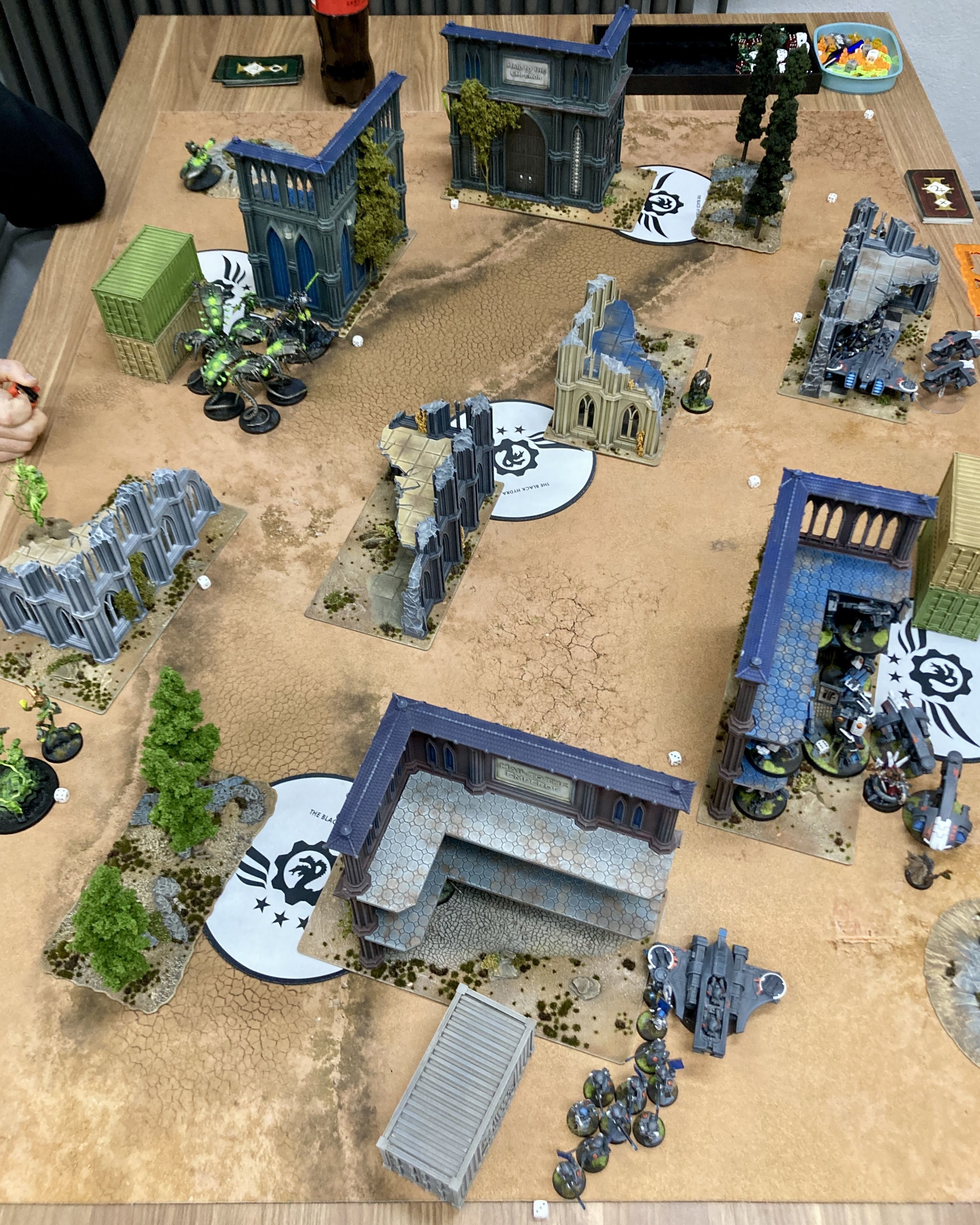 Tabletop Terrain Gothik Ruin Building 3D print model_8