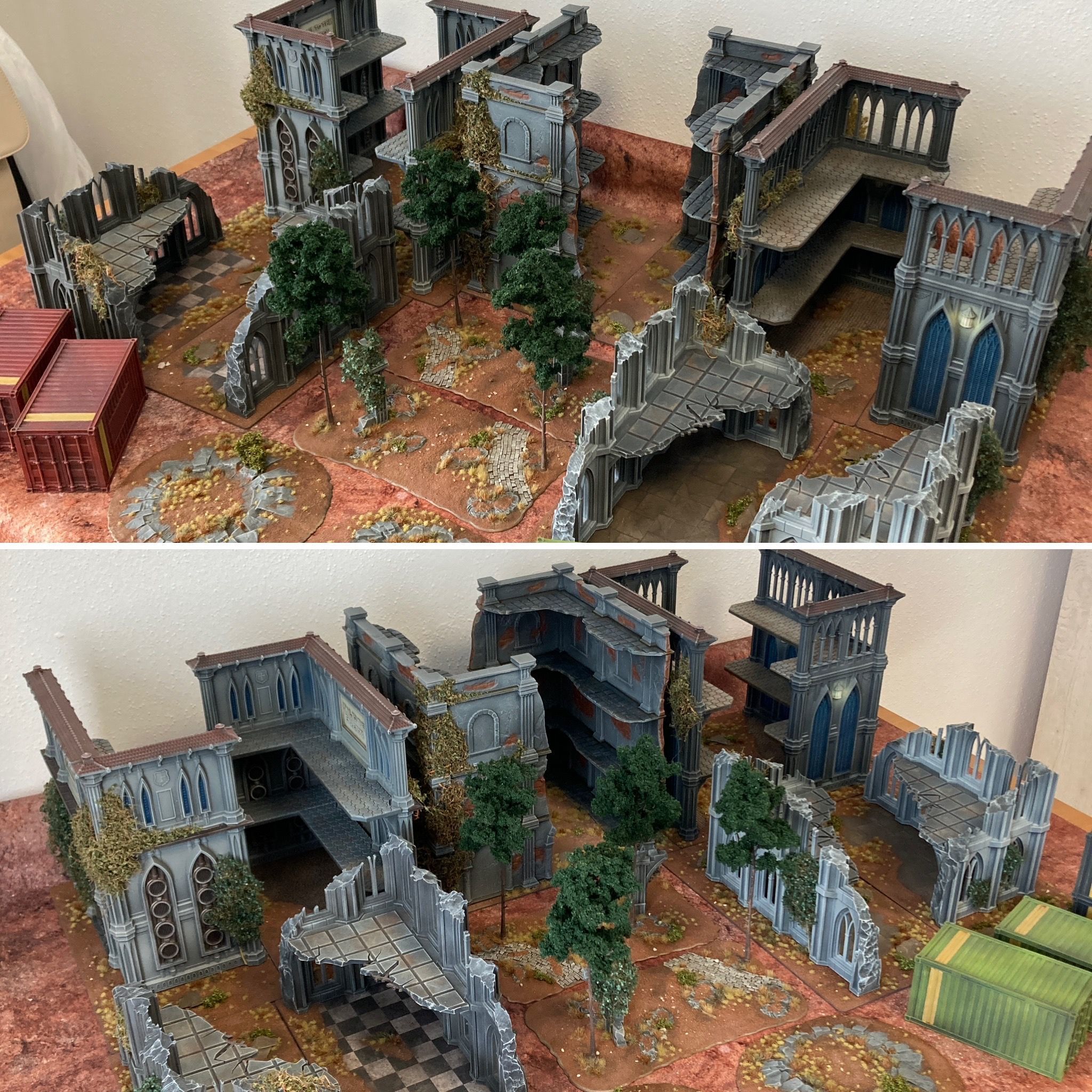 Tabletop Terrain Gothik Ruin Building 3D print model_7