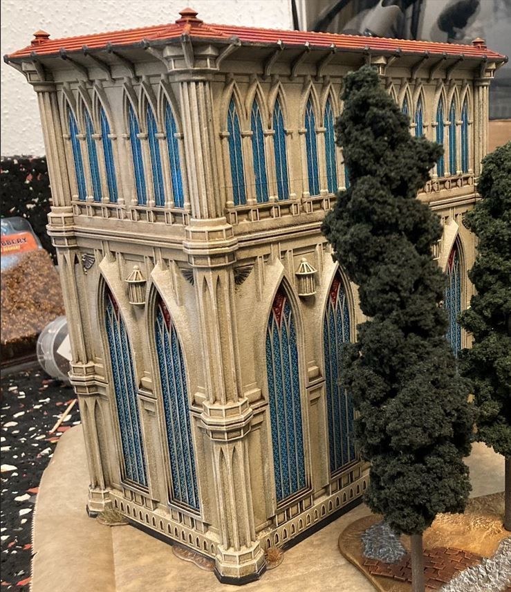 Tabletop Terrain Gothik Ruin Building 3D print model_6