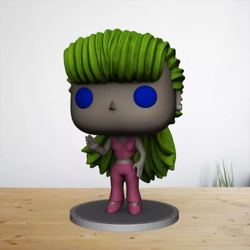 THE BARBIE POP FUNKO 3D print model_0