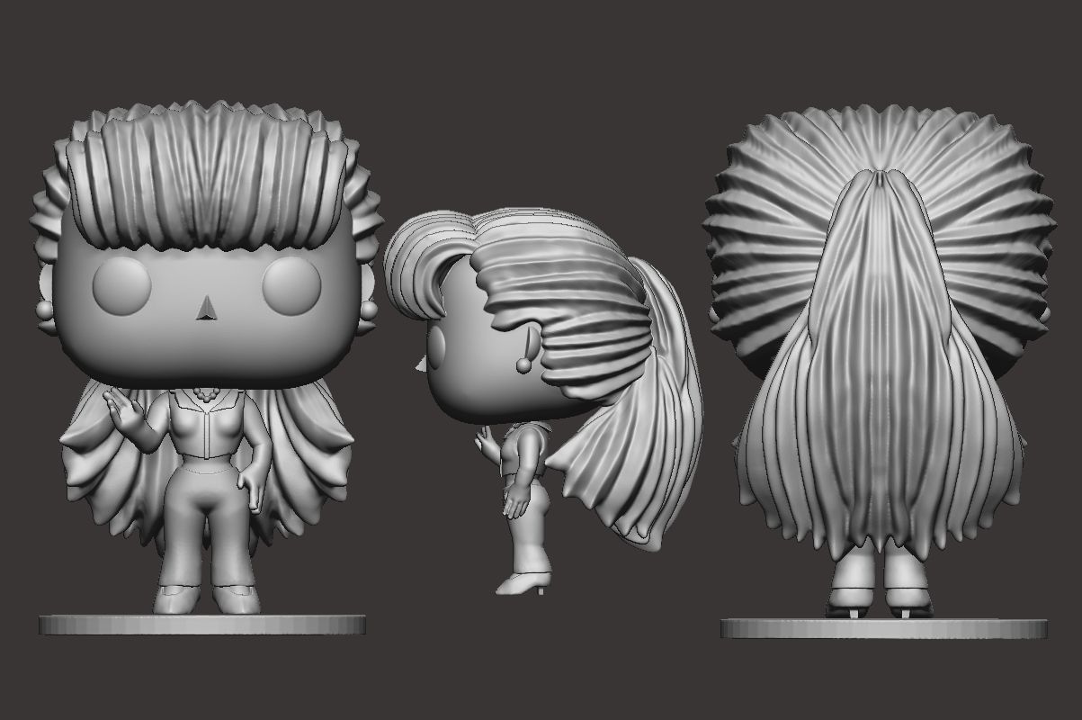 THE BARBIE POP FUNKO 3D print model_7