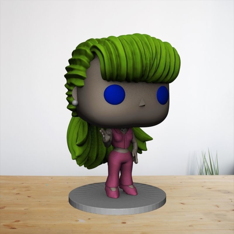 THE BARBIE POP FUNKO 3D print model_2