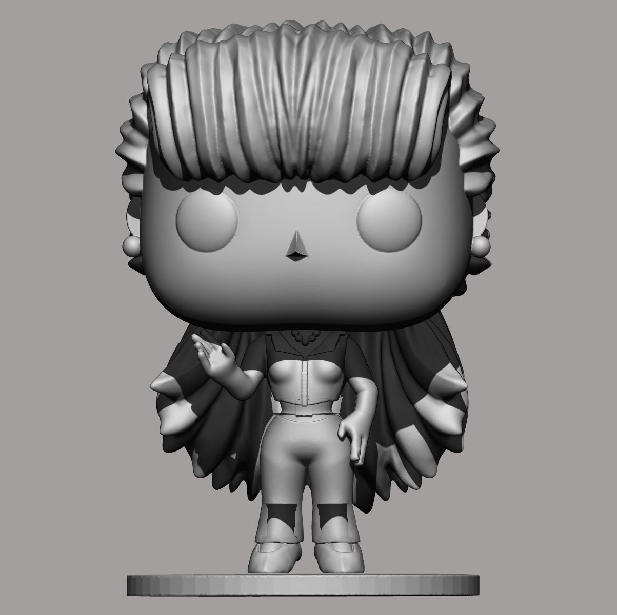 THE BARBIE POP FUNKO 3D print model_4