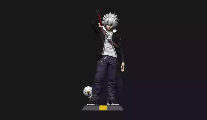 Rave Master Haru Figure 3D print model
