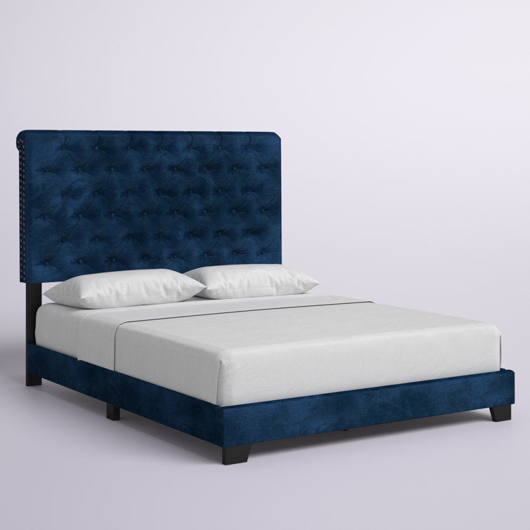 Circe Upholstered Bed 3D model_6