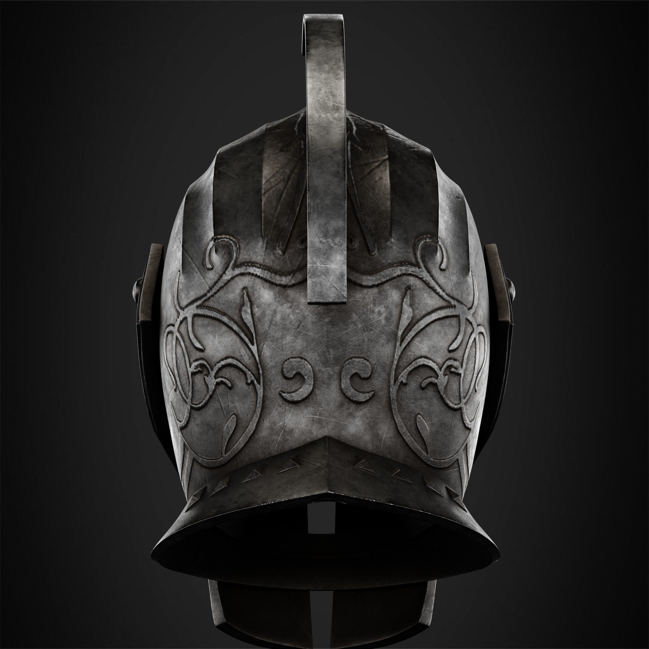 Dark Souls Faraam Helmet for Cosplay 3D print model_6