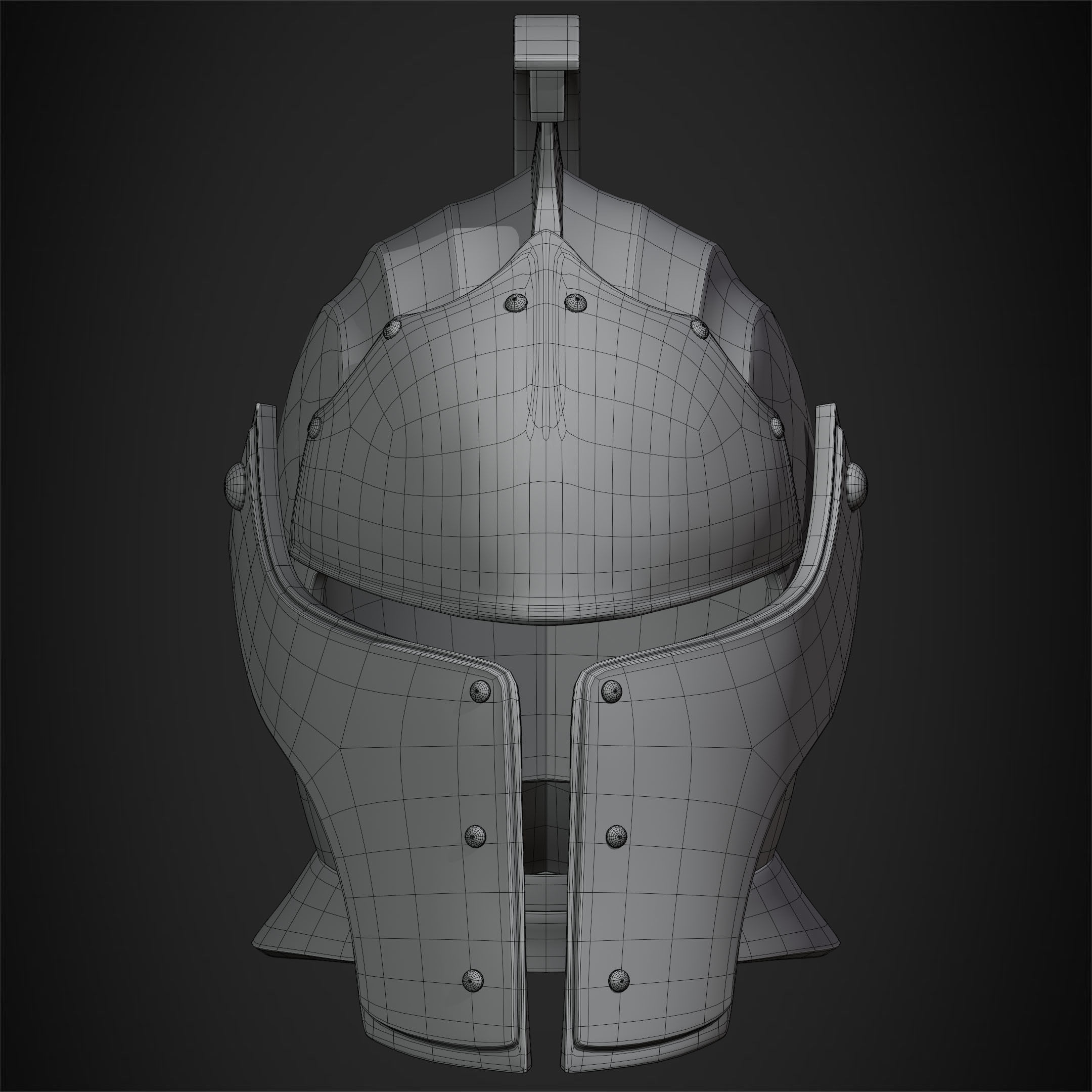 Dark Souls Faraam Helmet for Cosplay 3D print model_13