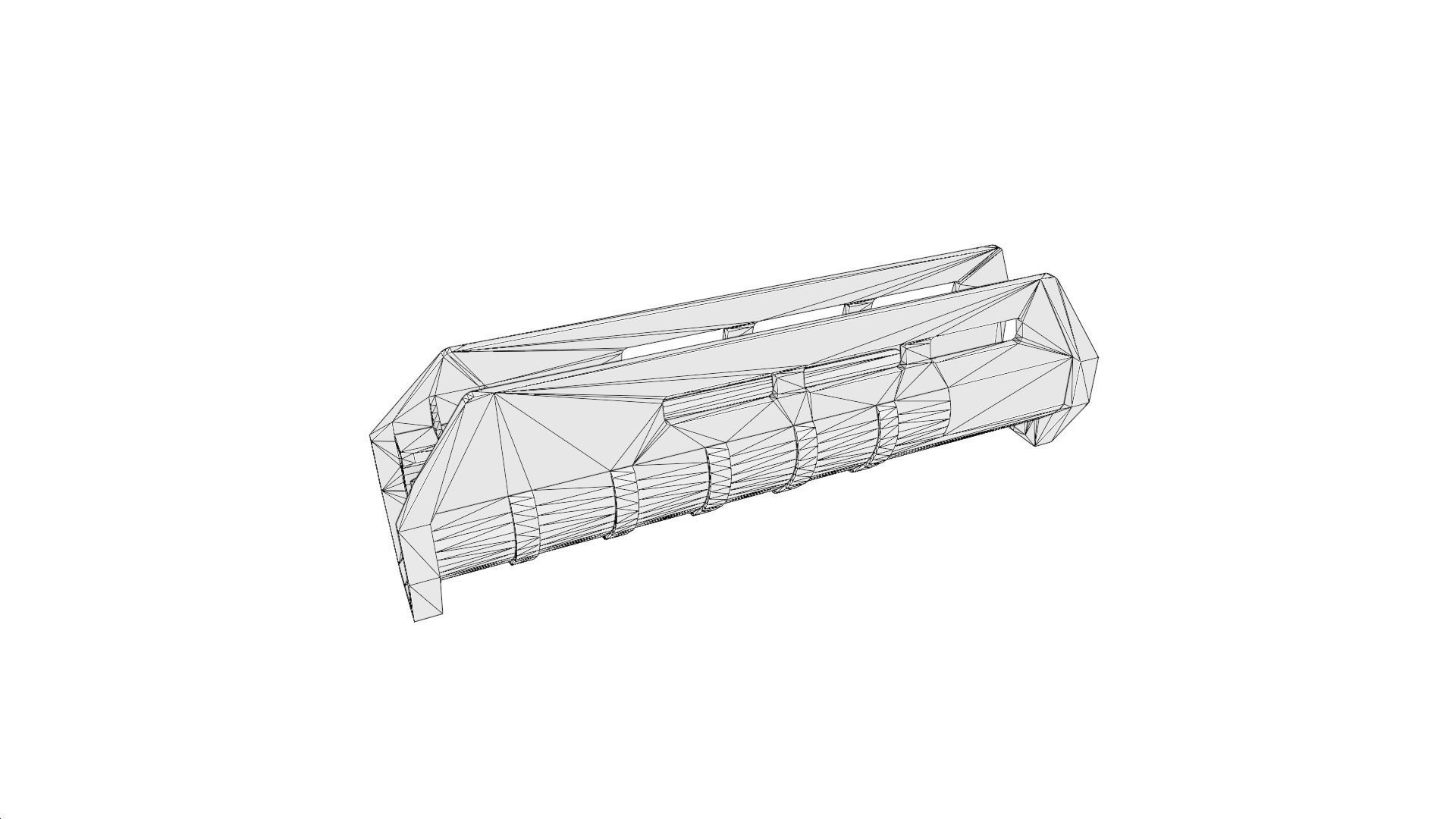 Magpul Stock and Forend for Remington 870 3D model_11