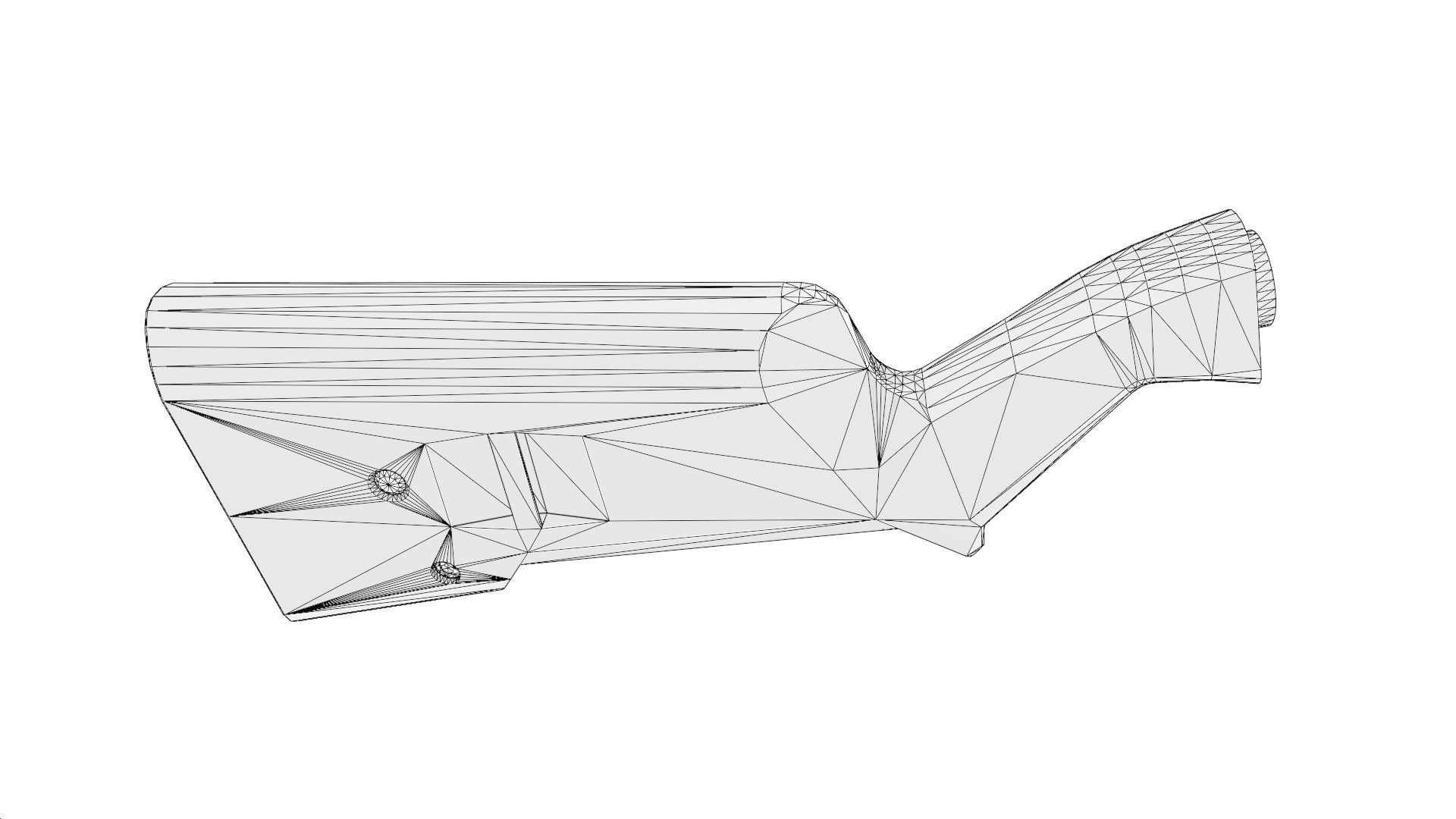 Magpul Stock and Forend for Remington 870 3D model_12