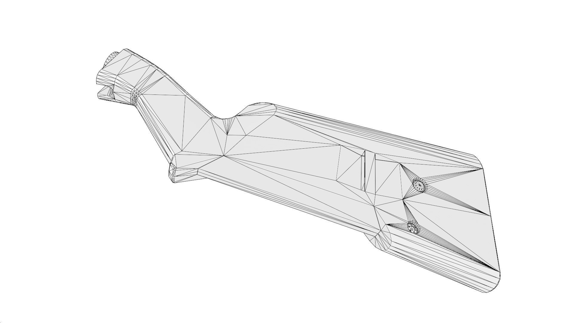 Magpul Stock and Forend for Remington 870 3D model_15
