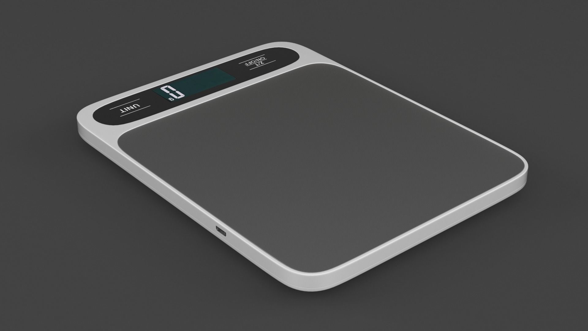 Kitchen Scale 3D model_3