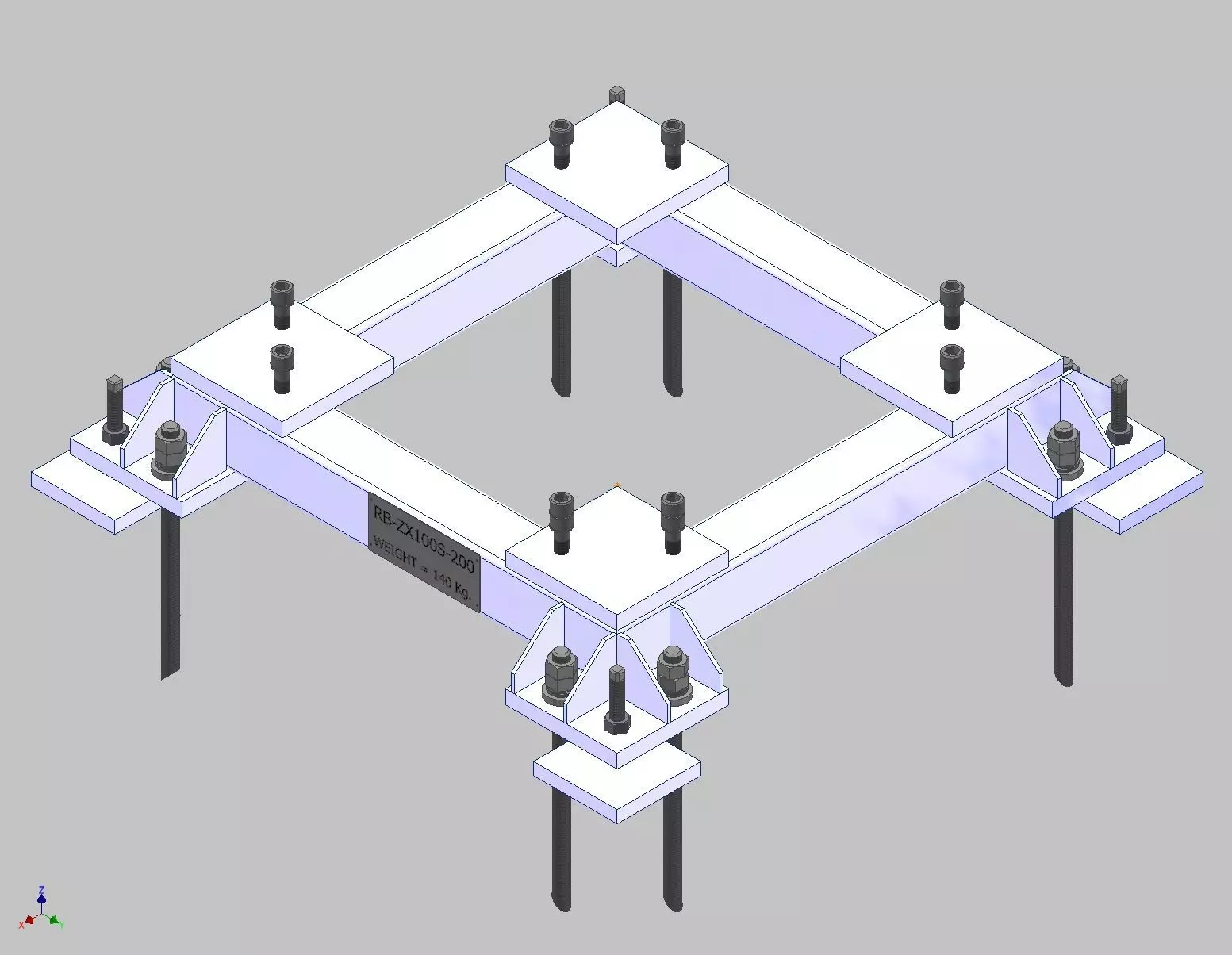 26384-ROBOT BASE ZX100S-200 3D model_0