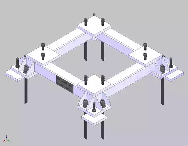 26384-ROBOT BASE ZX100S-200 3D model