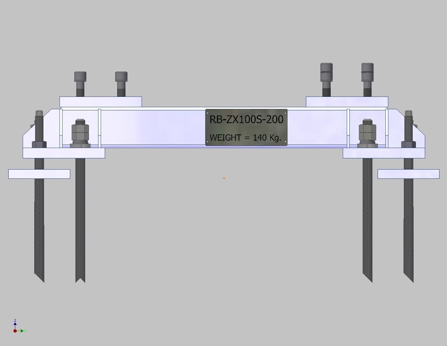 26384-ROBOT BASE ZX100S-200 3D model_1