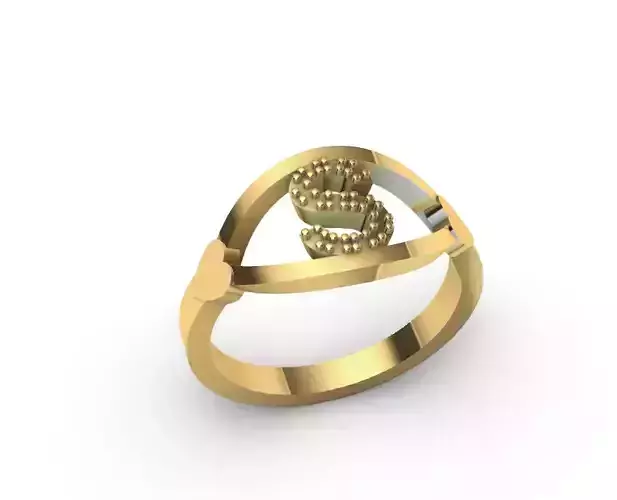 Anillo con S