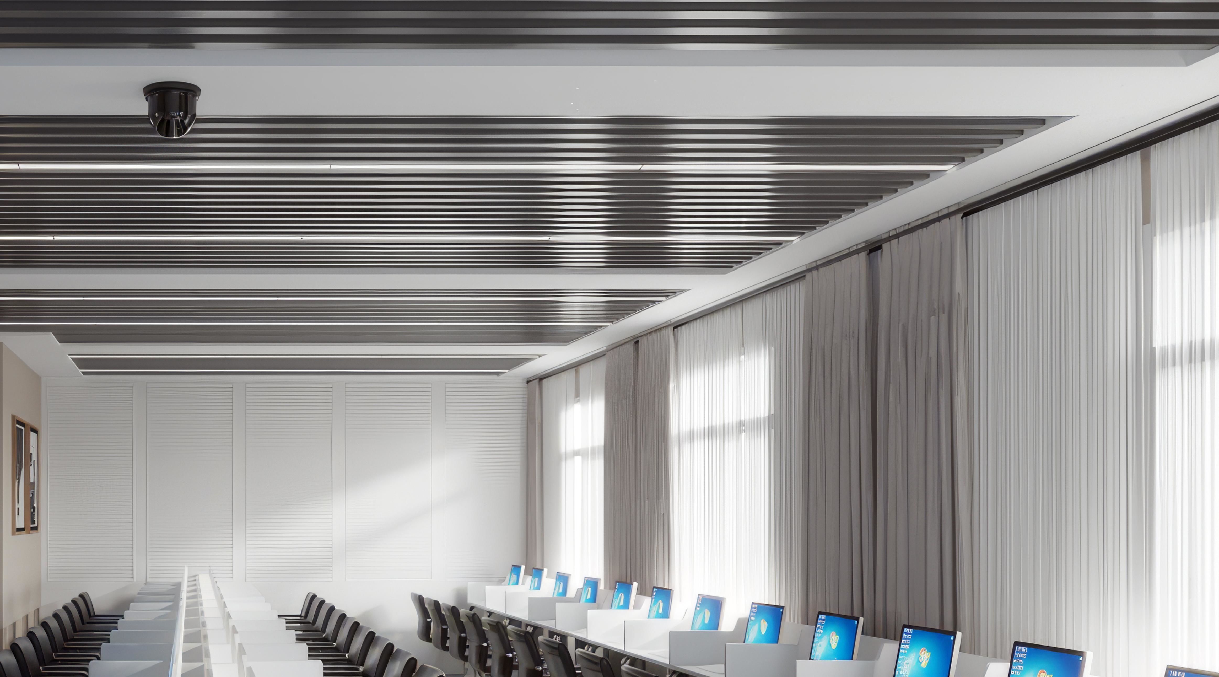 Modern Computer Room 3D model_2