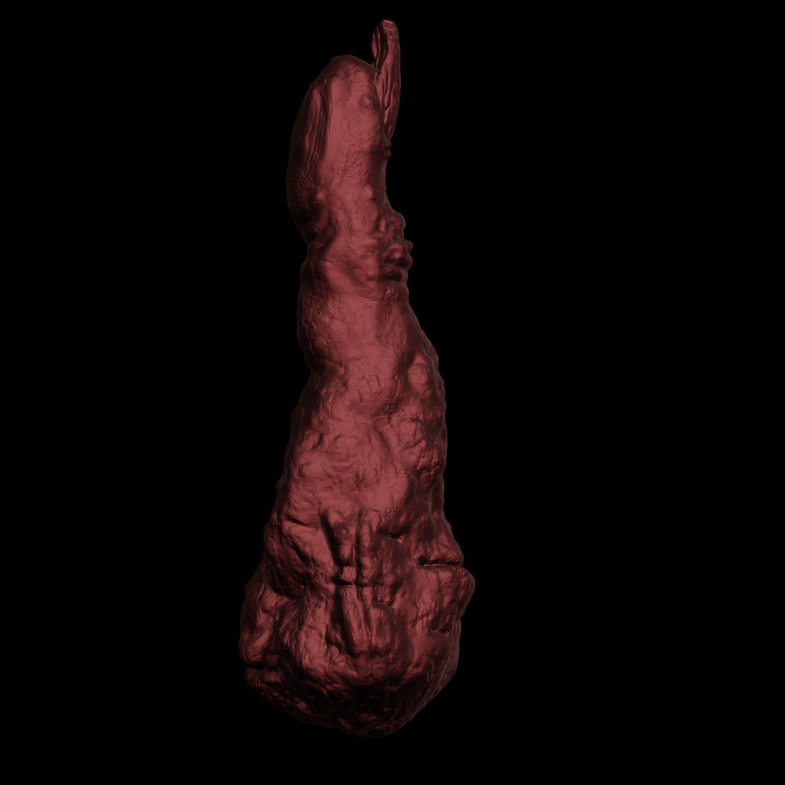 SUKUNA FINGER BUNDLE 1-4- JUJUTSU KAISEN MANGA - STL 3D print model_10