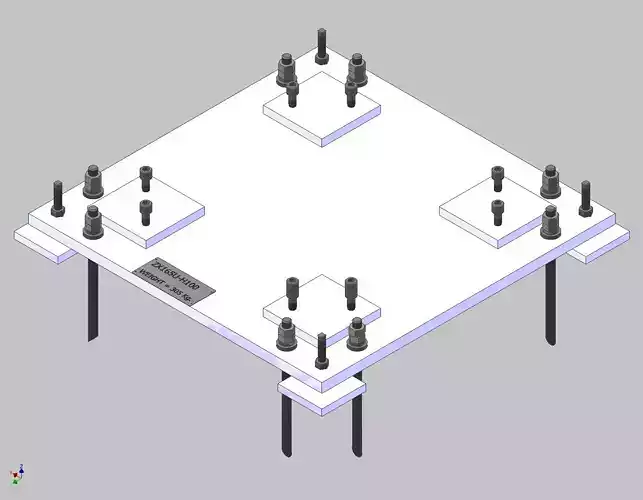 26385-ROBOT BASE ZX165U-H100 3D model