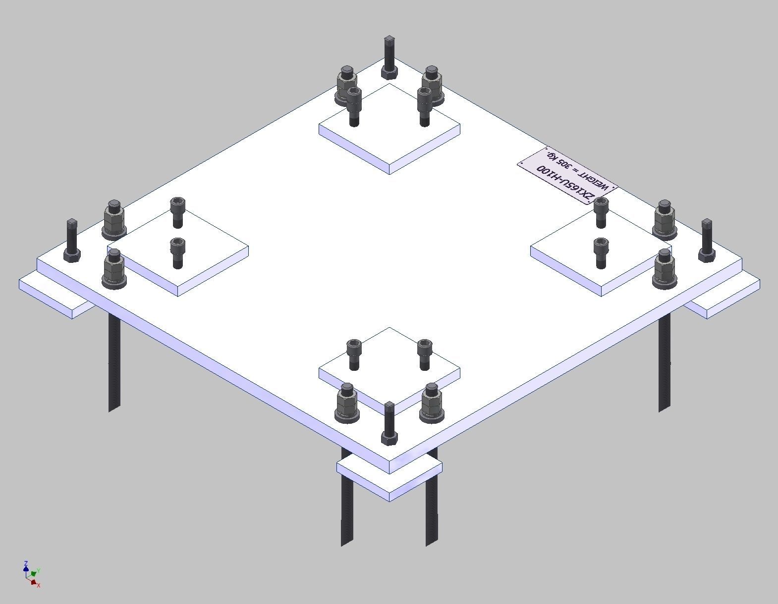 26385-ROBOT BASE ZX165U-H100 3D model_8