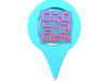 3D model Qr Code Location Tag Icon v1 016 VR / AR / low-poly | CGTrader
