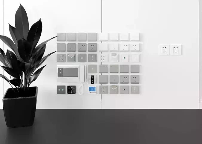 Modern Socket Switch Panel