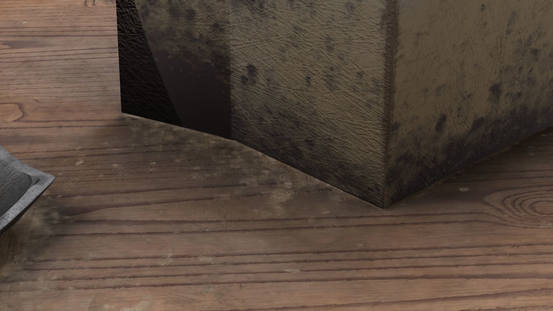 4K Realistic Abandoned Home Furniture Low-poly 3D model_3