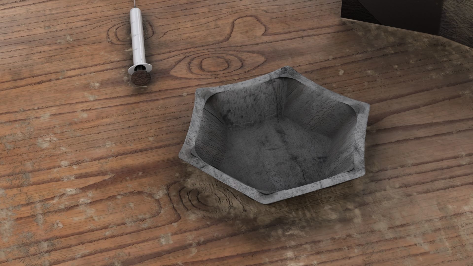 4K Realistic Abandoned Home Furniture Low-poly 3D model_11