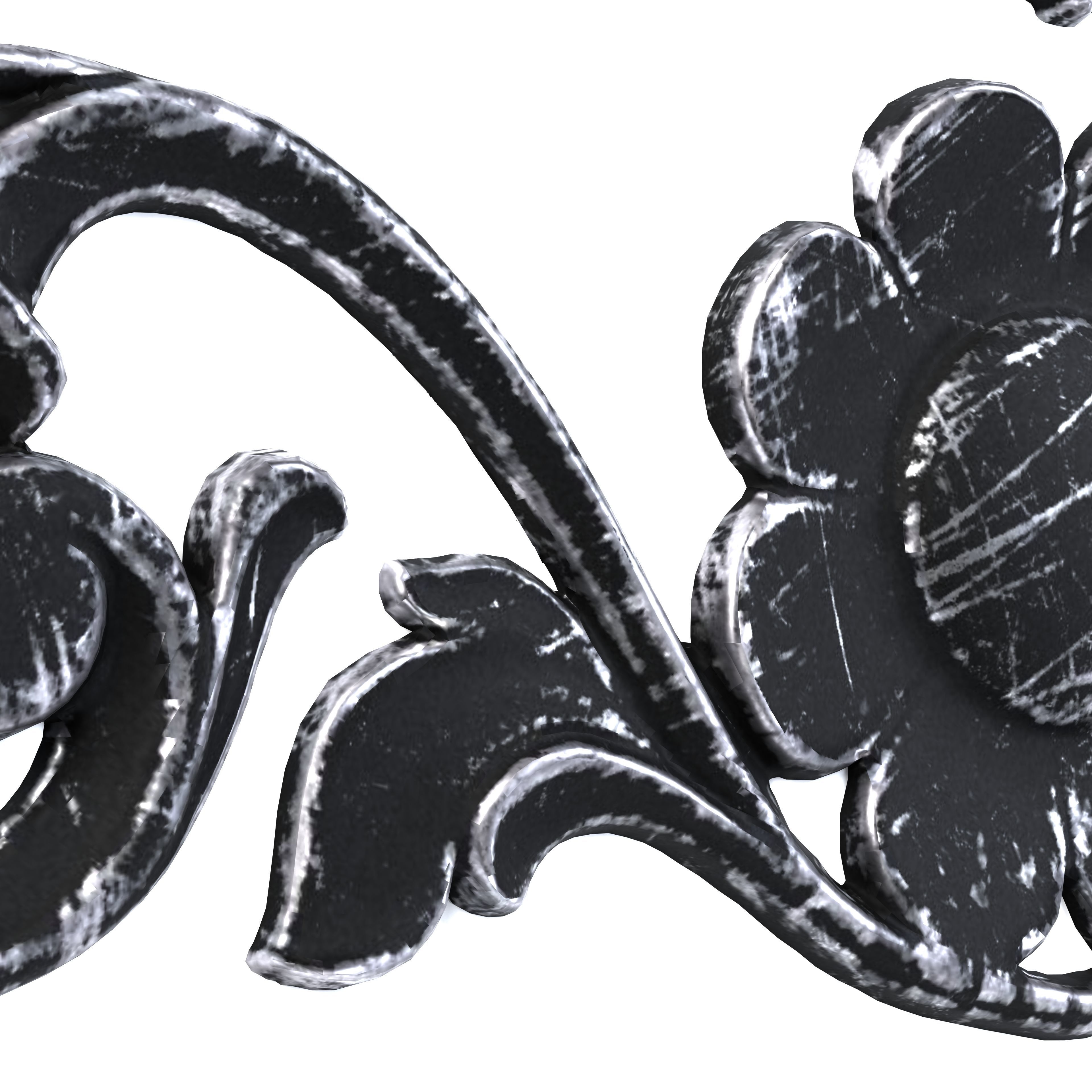 5 Low-Poly Ornament Vol 07-3 Low-poly 3D model_2