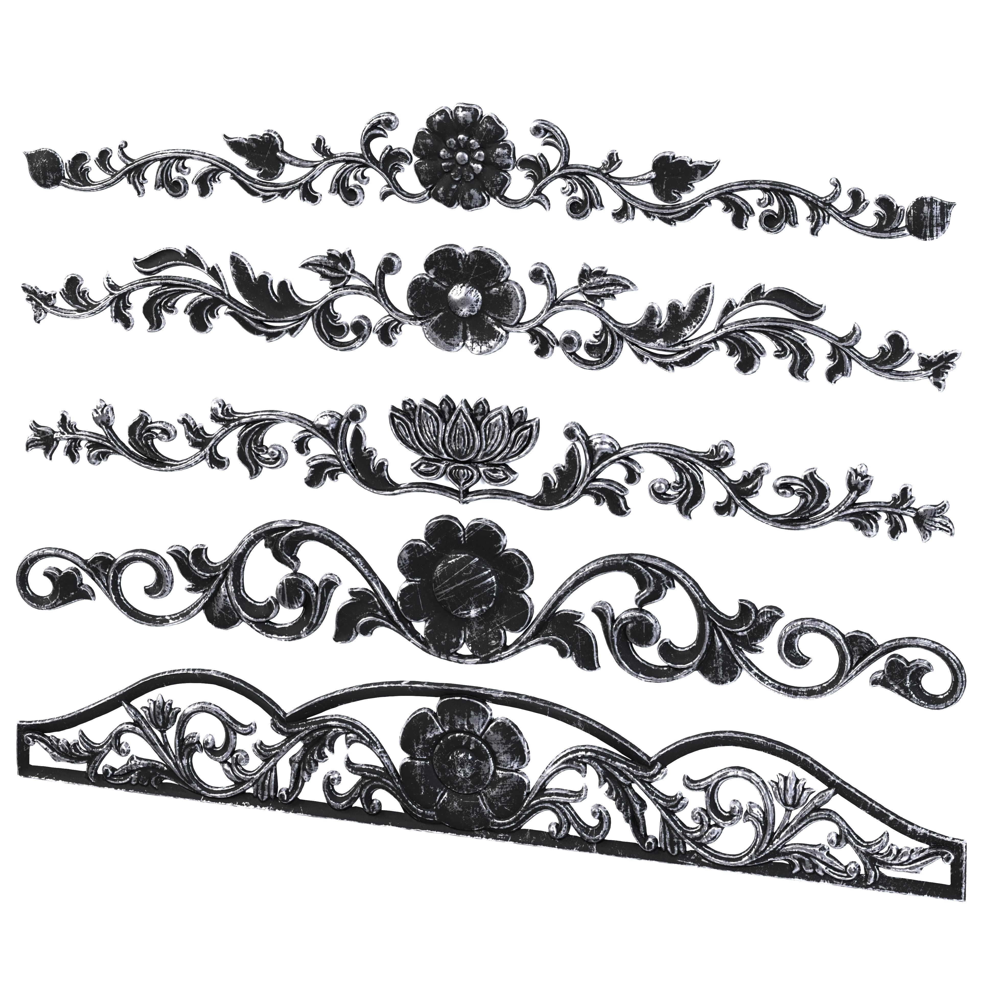 5 Low-Poly Ornament Vol 07-3 Low-poly 3D model_4