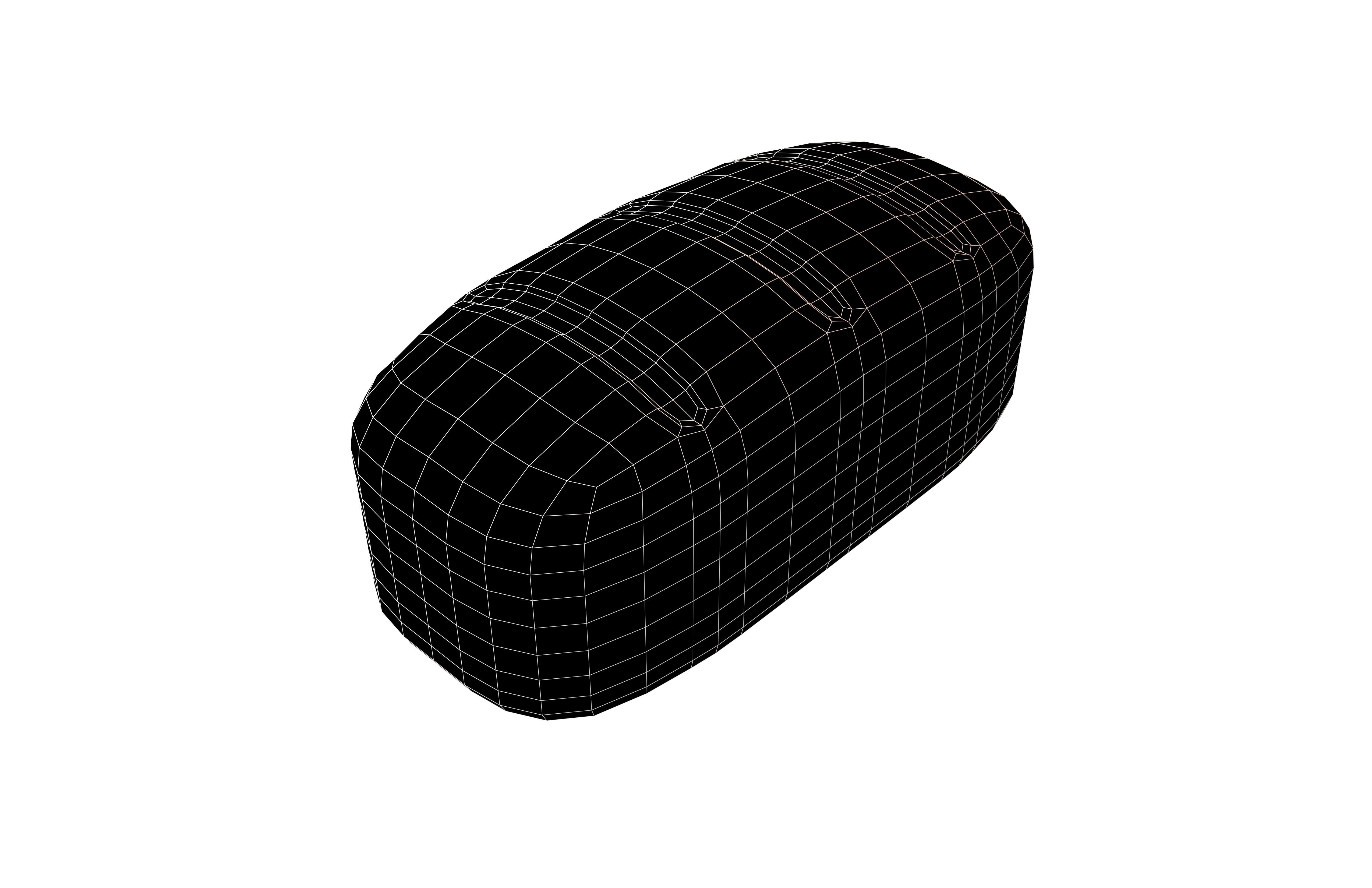 Bread v3 002 Low-poly 3D model_6