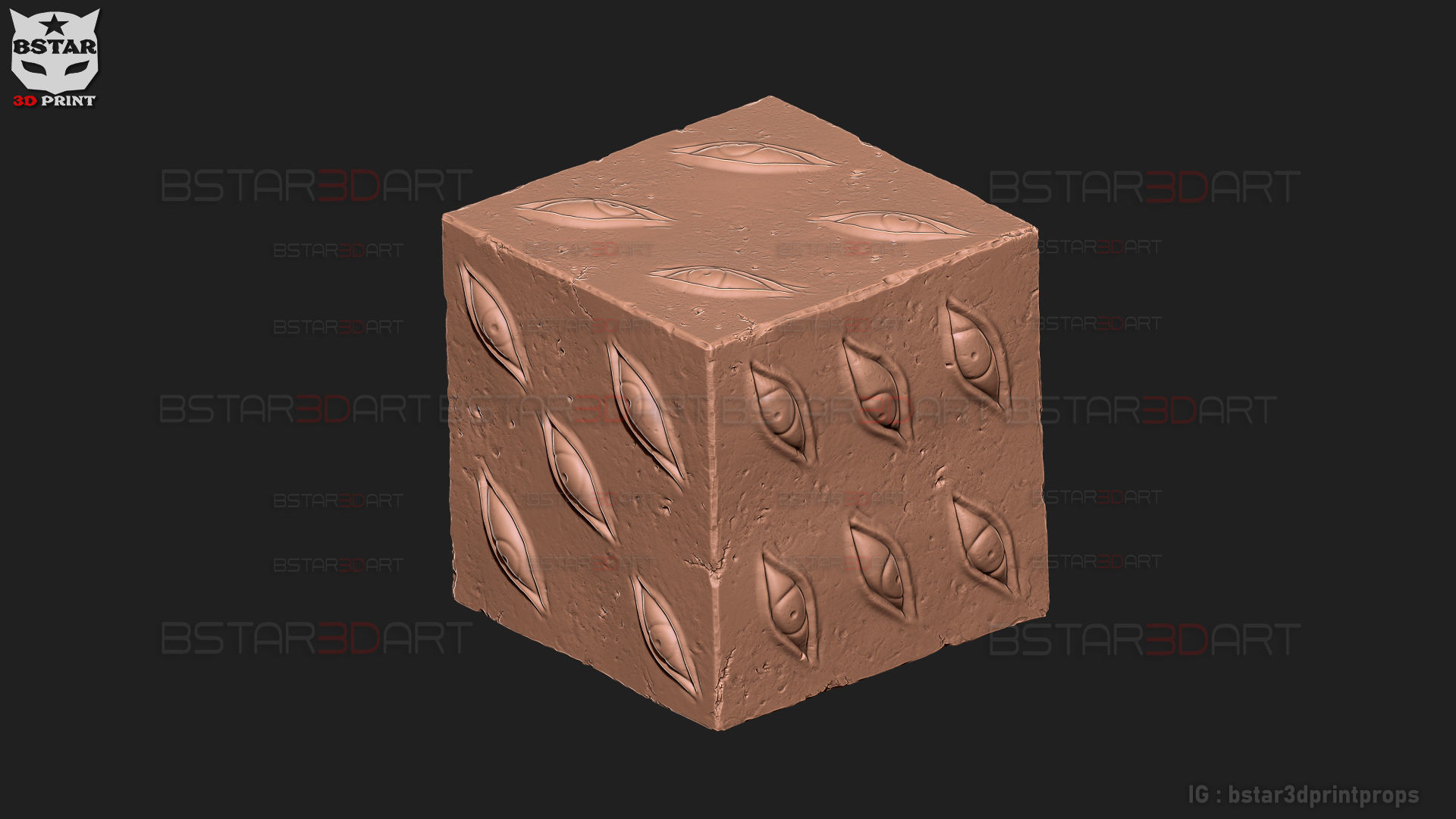 Prison Realm - Gojo satoru Cube - Jujutsu Kaisen  3D print model_20