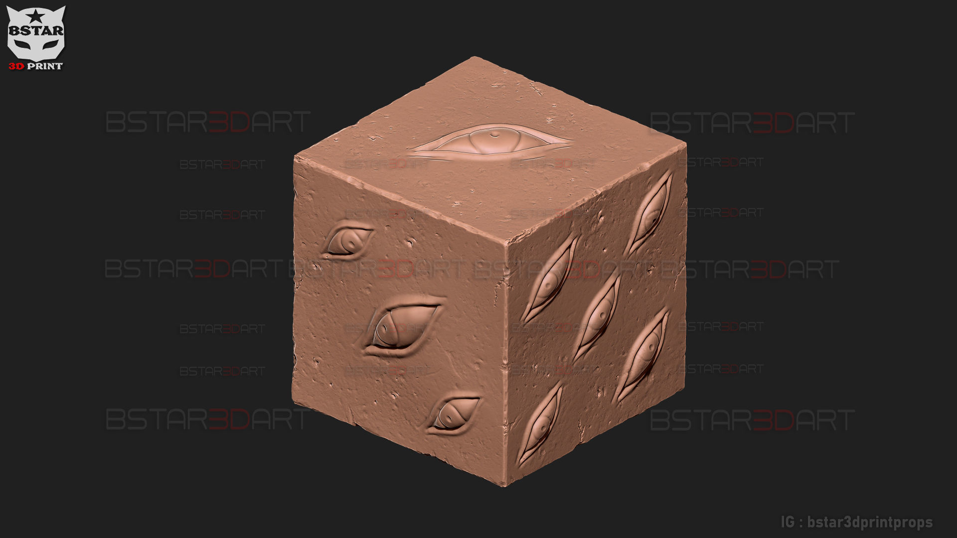 Prison Realm - Gojo satoru Cube - Jujutsu Kaisen  3D print model_16