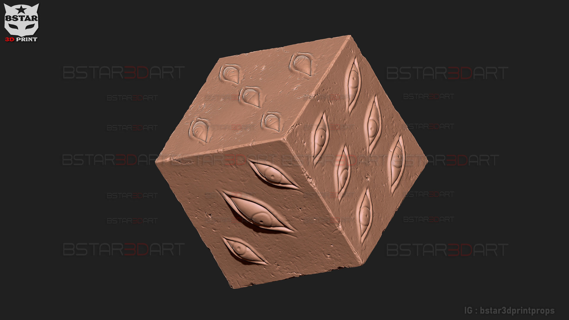 Prison Realm - Gojo satoru Cube - Jujutsu Kaisen  3D print model_21