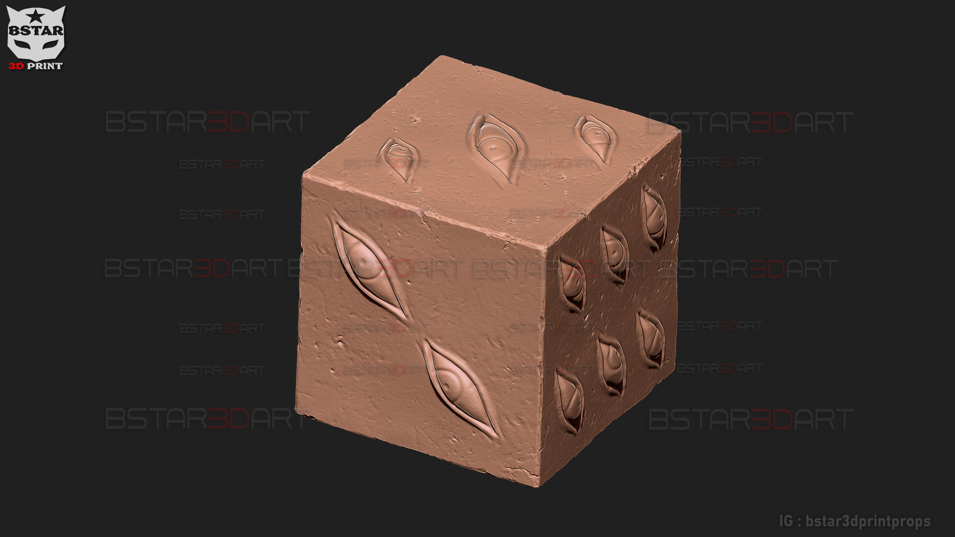 Prison Realm - Gojo satoru Cube - Jujutsu Kaisen  3D print model_18