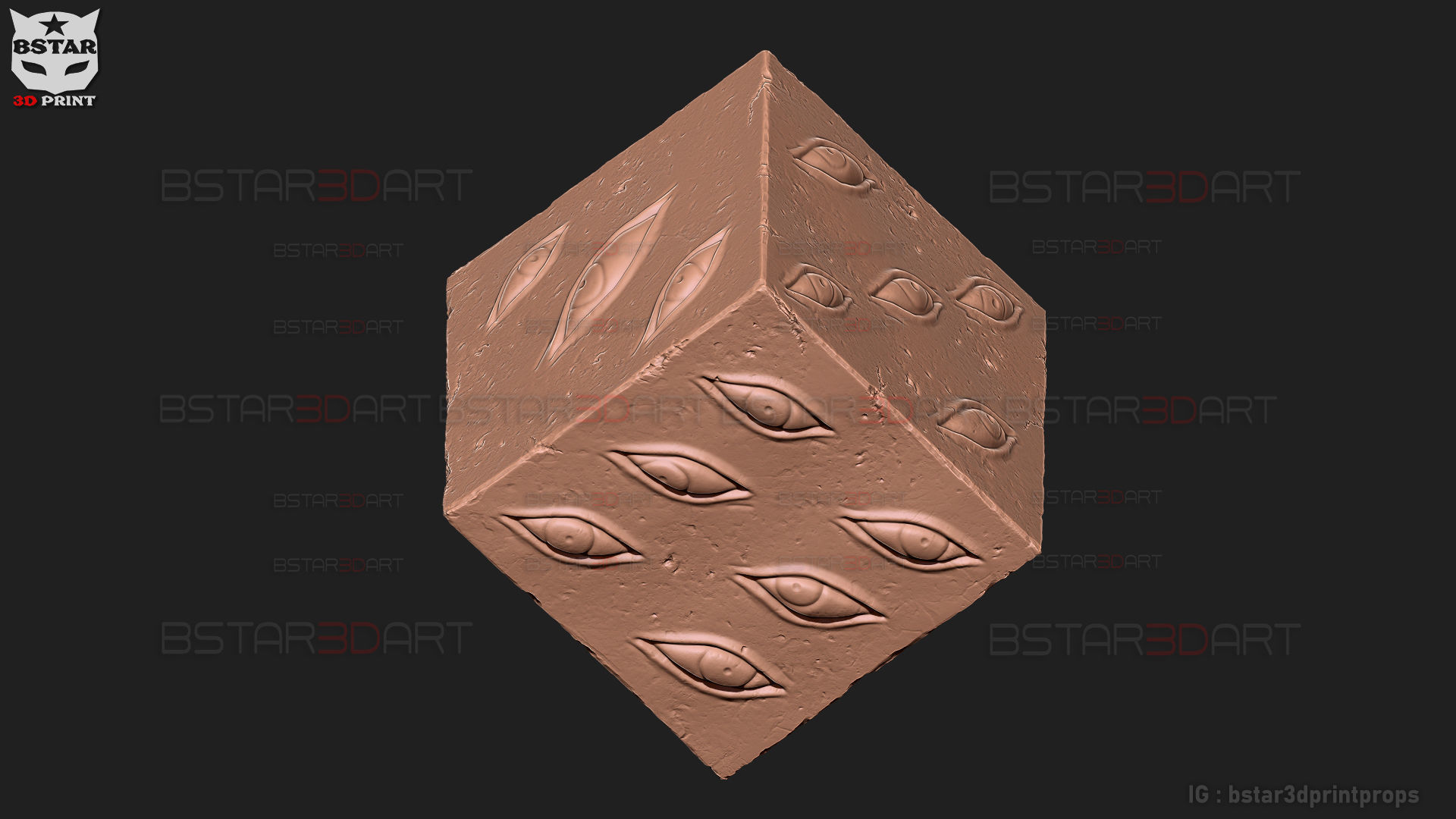 Prison Realm - Gojo satoru Cube - Jujutsu Kaisen  3D print model_17