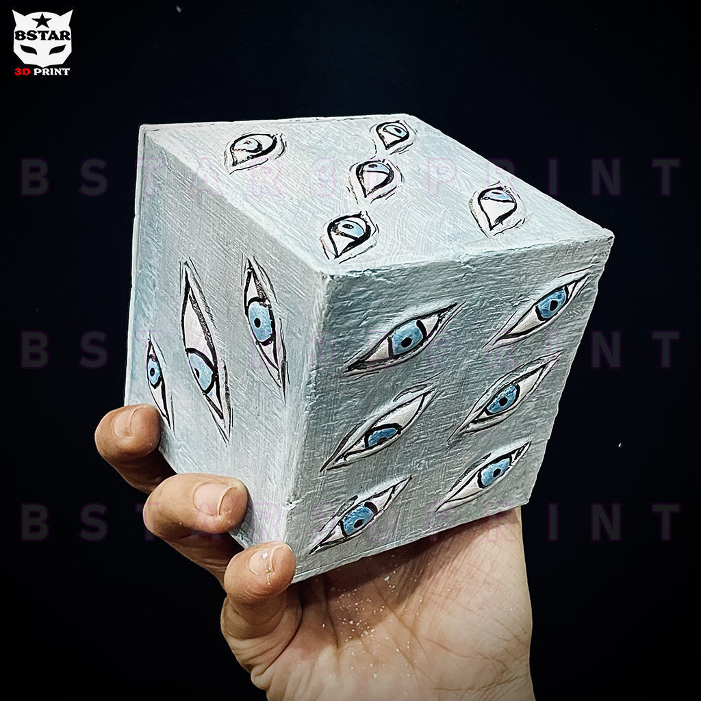 Prison Realm - Gojo satoru Cube - Jujutsu Kaisen  3D print model_4