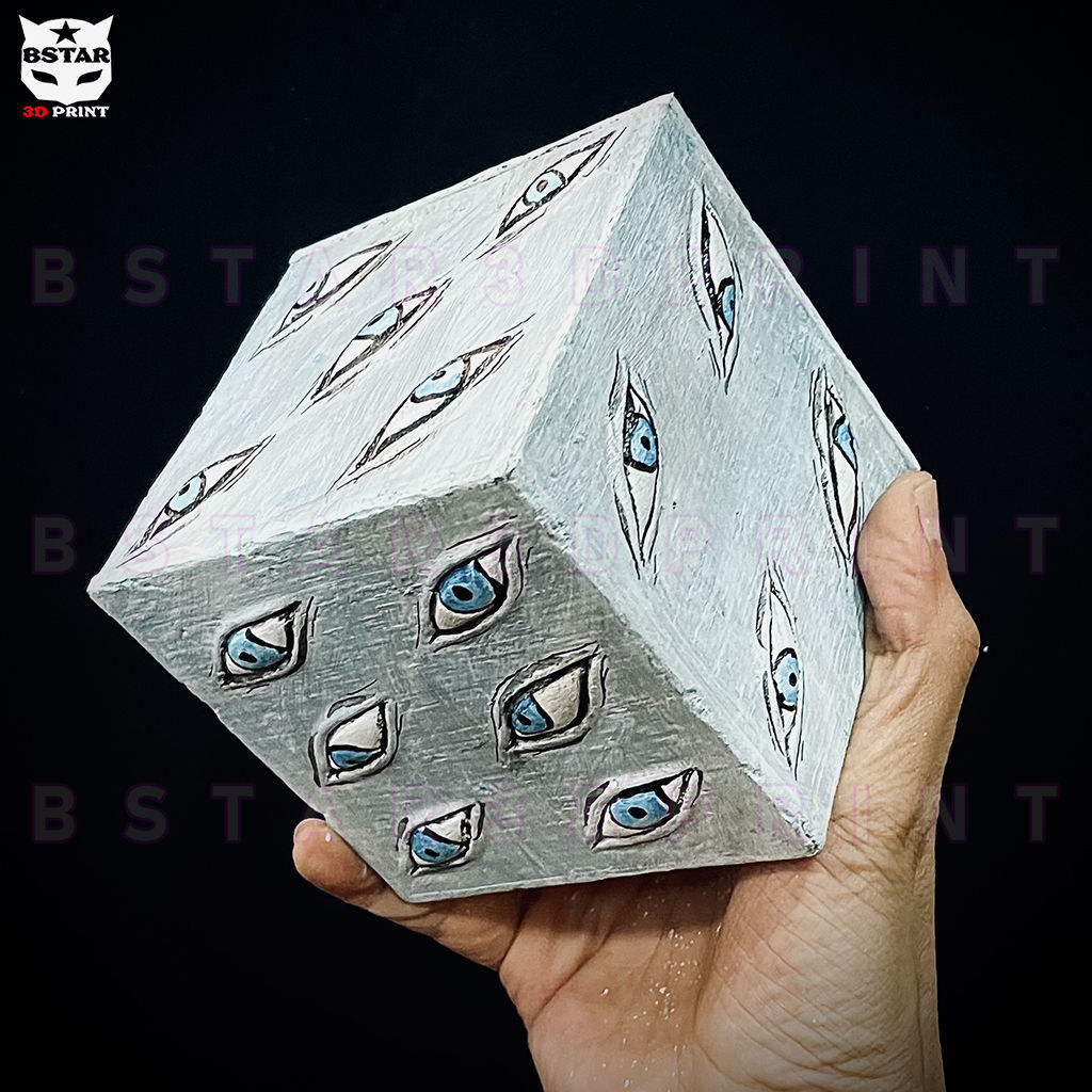 Prison Realm - Gojo satoru Cube - Jujutsu Kaisen  3D print model_6