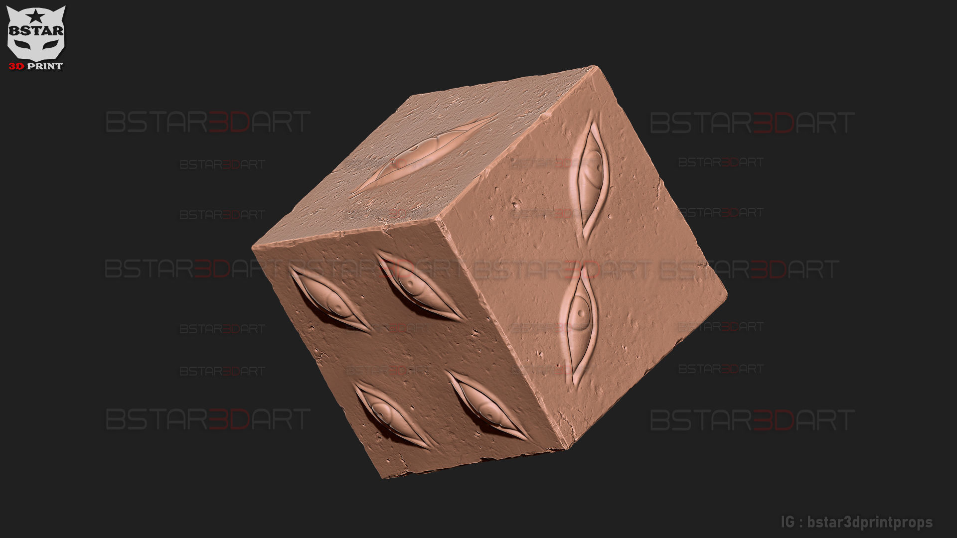 Prison Realm - Gojo satoru Cube - Jujutsu Kaisen  3D print model_19