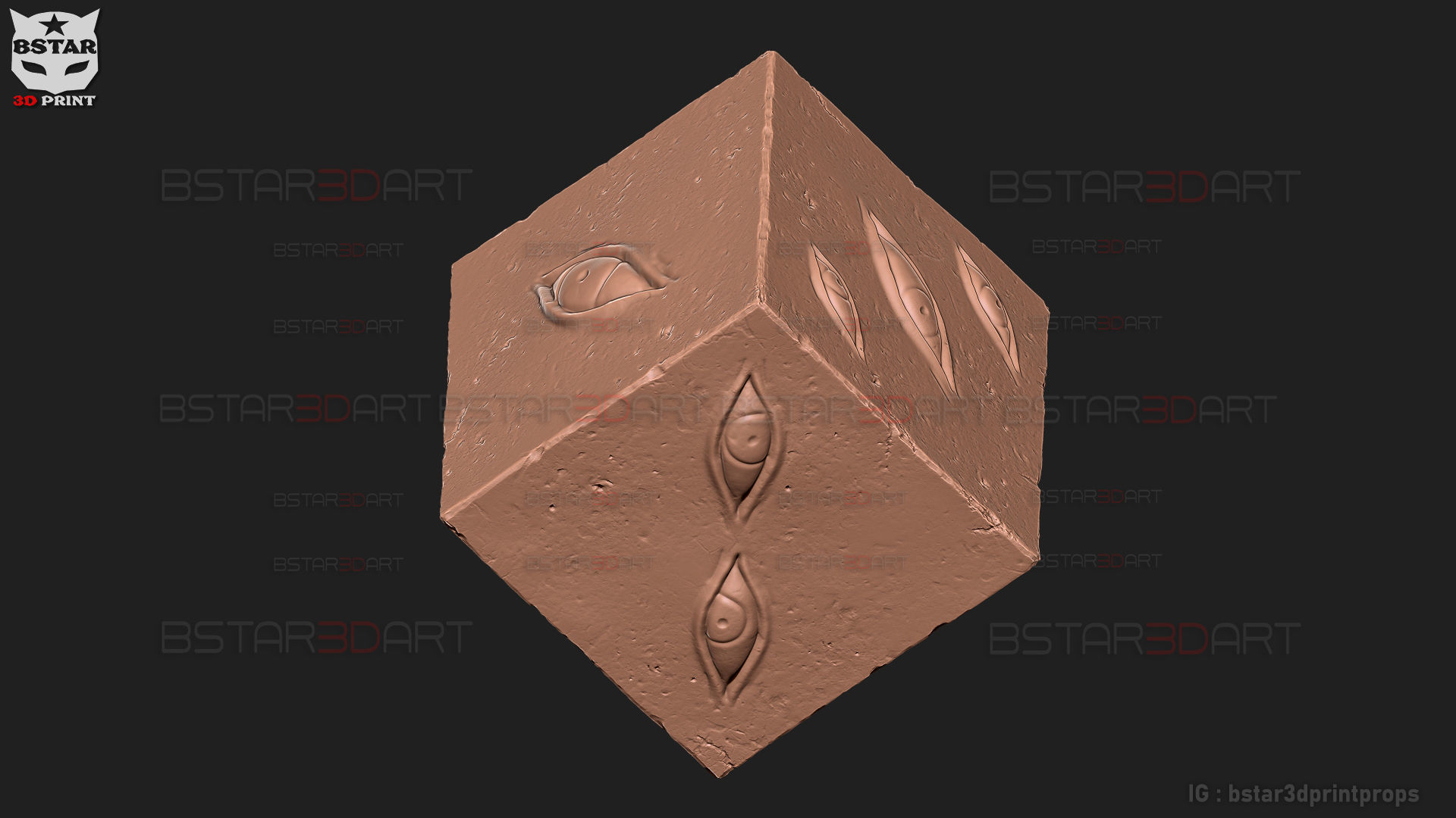 Prison Realm - Gojo satoru Cube - Jujutsu Kaisen  3D print model_22