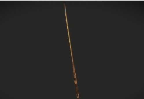 Sci-fi sword 3D model_2