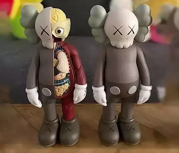 Kaws Companion x Flayed Open for Print 3D print model