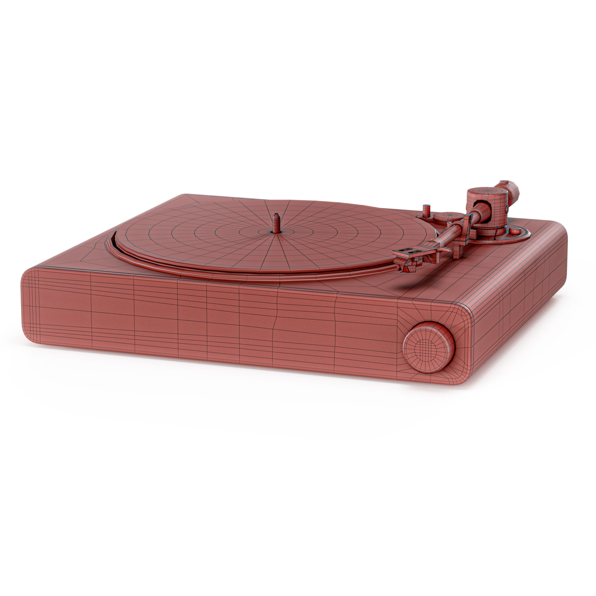 Victrola Stream ONYX Turntable 3D model_5