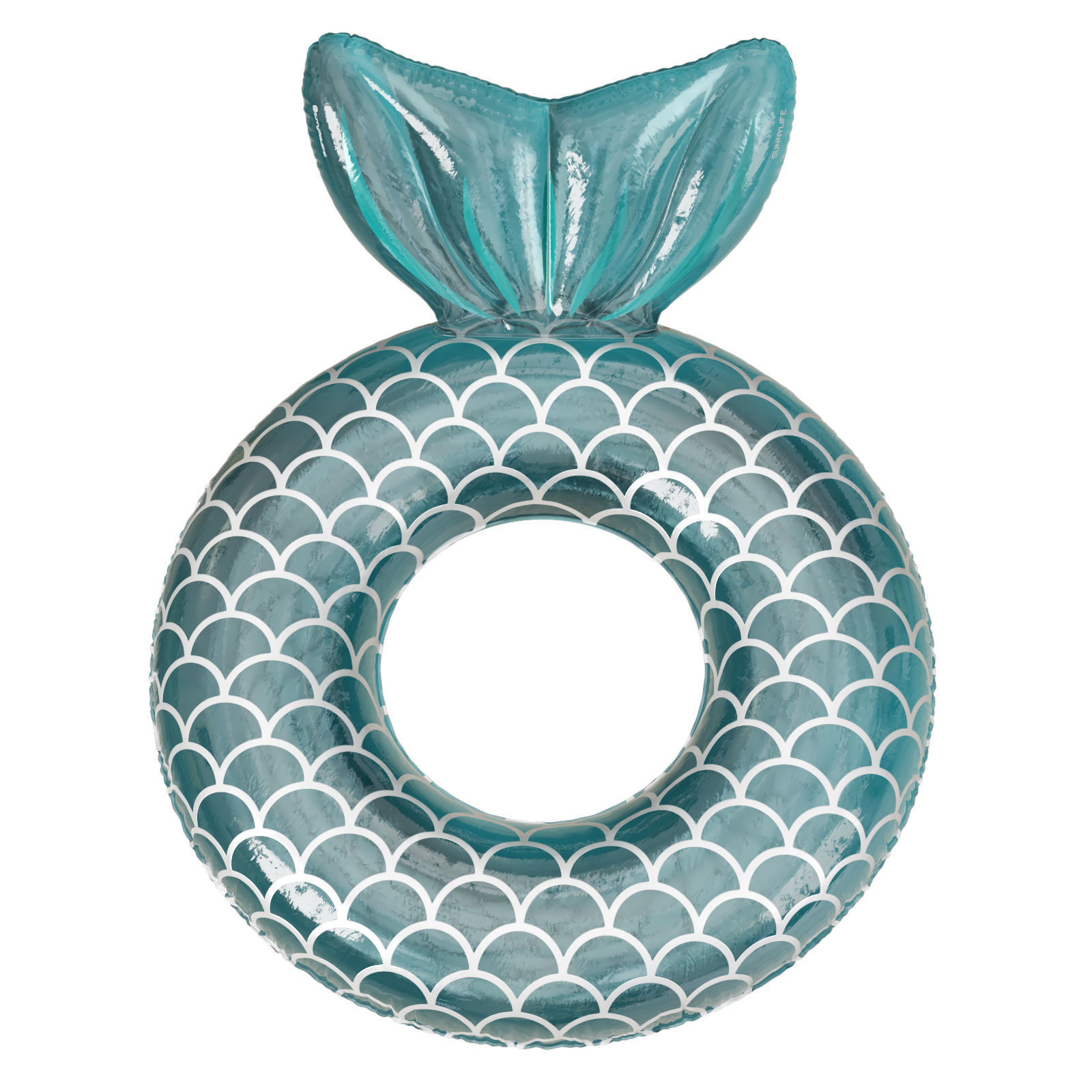 Sunny LIFE Mermaid inflatable pool float tube ring 3D model_4