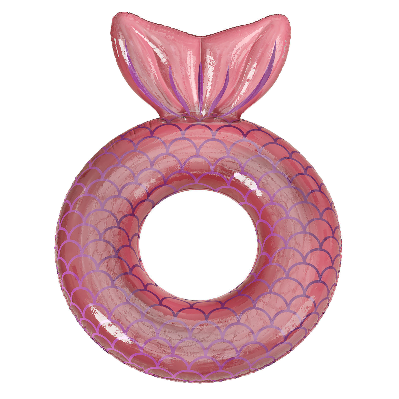 Sunny LIFE Mermaid inflatable pool float tube ring 3D model_5