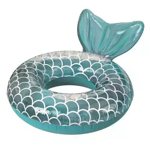 Sunny LIFE Mermaid inflatable pool float tube ring