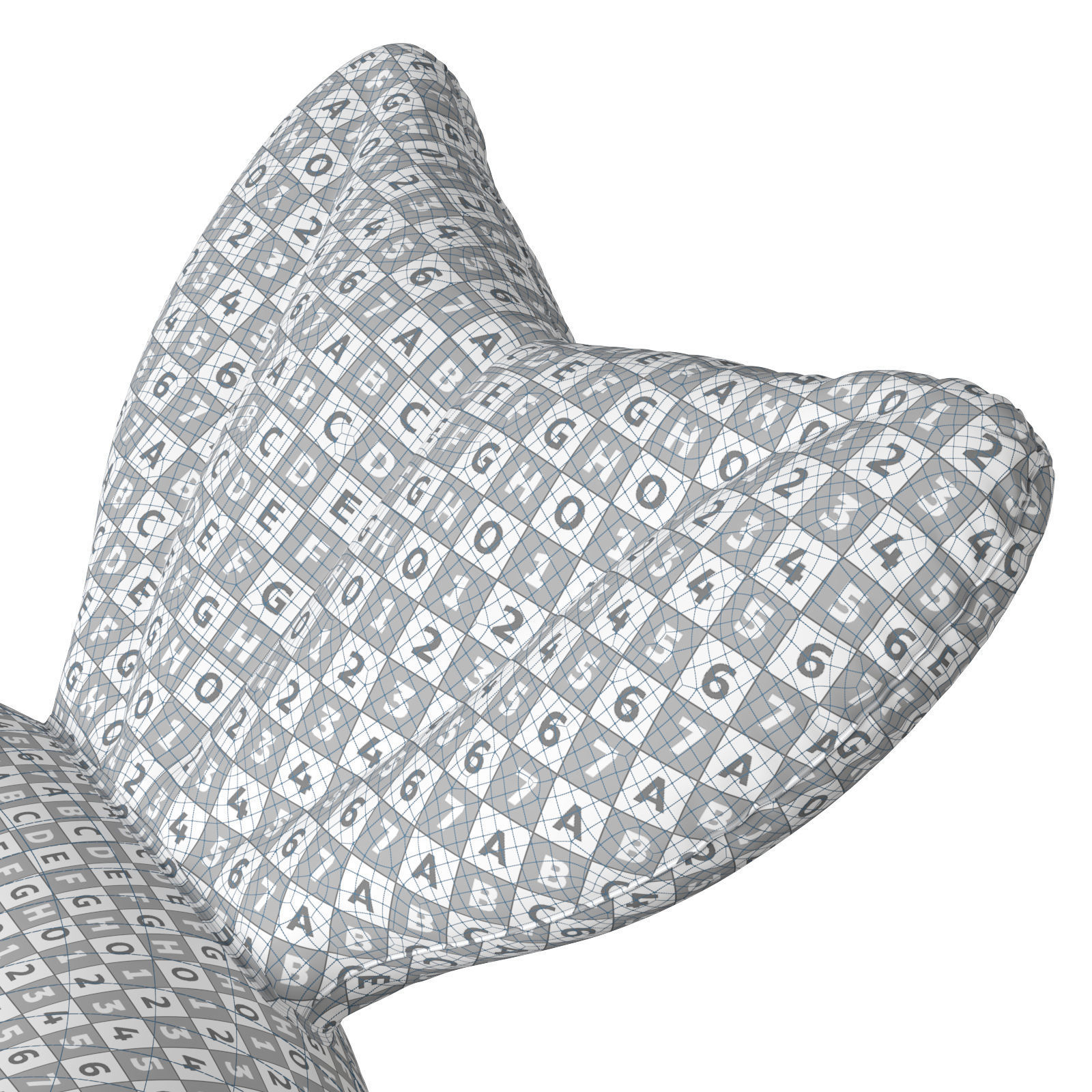 Sunny LIFE Mermaid inflatable pool float tube ring 3D model_13