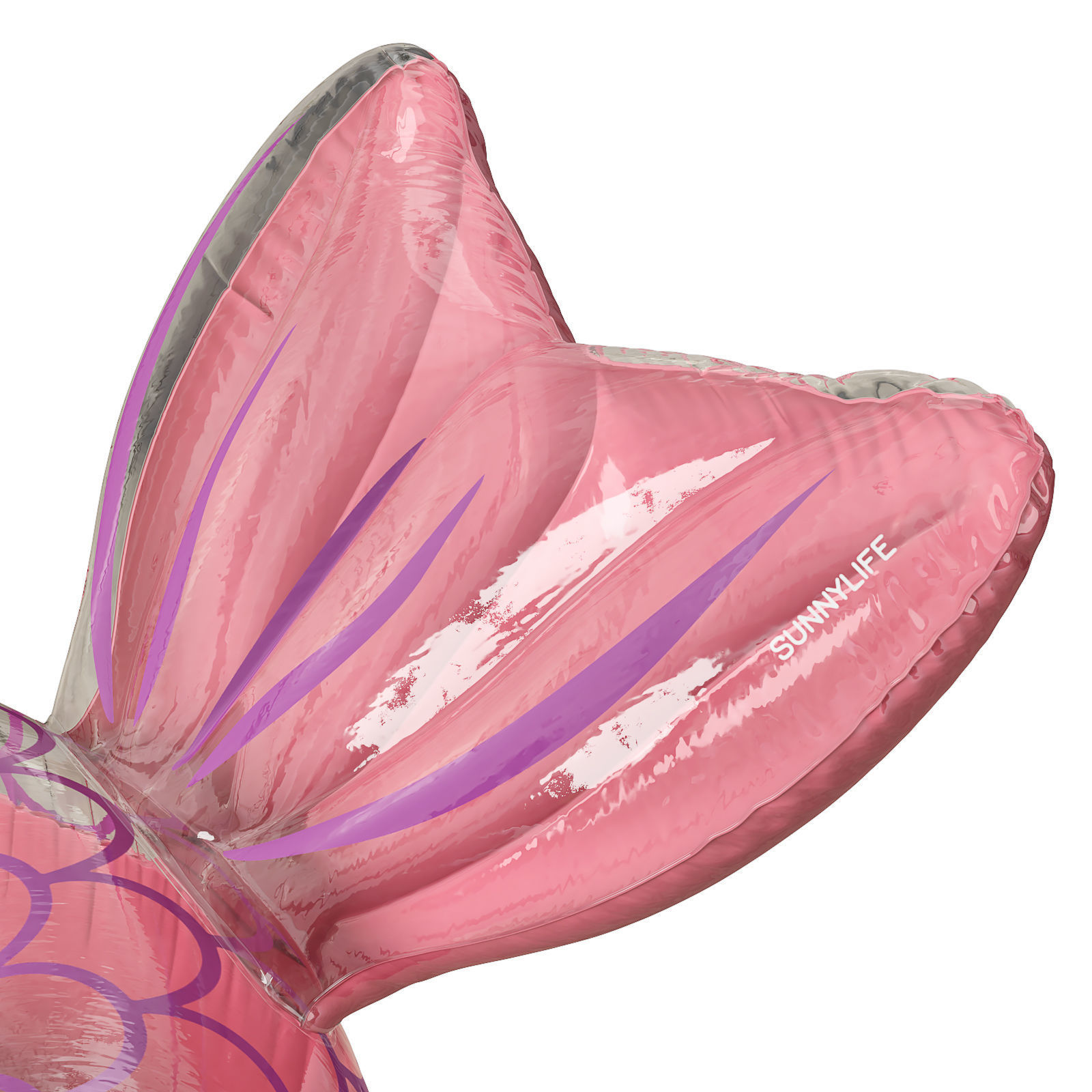 Sunny LIFE Mermaid inflatable pool float tube ring 3D model_7