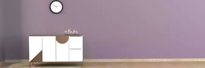 off white side board