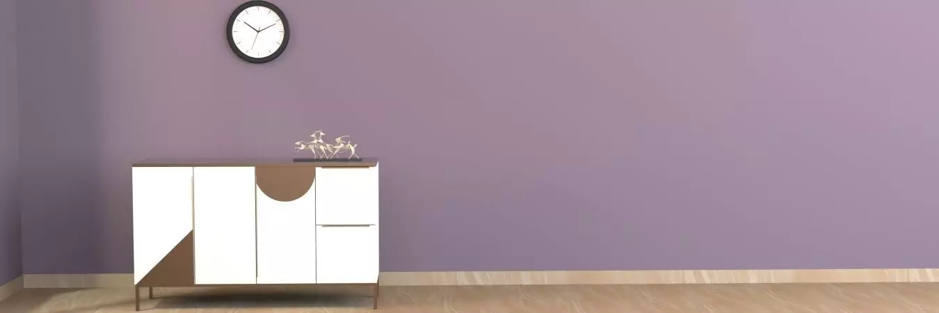 off white side board 3D model_0